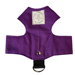 Cat harness, Kitten harness, Escape proof cat harness, butterfly cat harness,Dark Violet