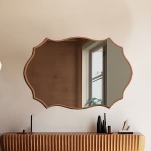 Elegant Irregular Mirror, Bathroom Home Decoration, Asymmetrical Mirror, Special Design Wall Mirror, Aesthetic Wall Design Mirror