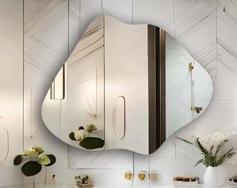 50 Adesivi Specchio Per Pareti - Forme Farfalle, Cuori, Cerchi