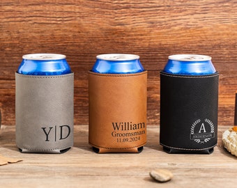 Gepersonaliseerde cadeaus voor mannen, gegraveerd cadeau voor vader, vaderdagcadeau, cadeau vriendje, cadeau echtgenoot voor hem, verjaardagscadeaus, bierblikjeskoelers