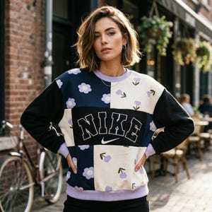 Schnittmuster Sweatshirt Damen inkl. Patchwork-Exkurs | Gr. 32-46 | Deutsch & Anfängerfreundlich | PDF Sewing Pattern