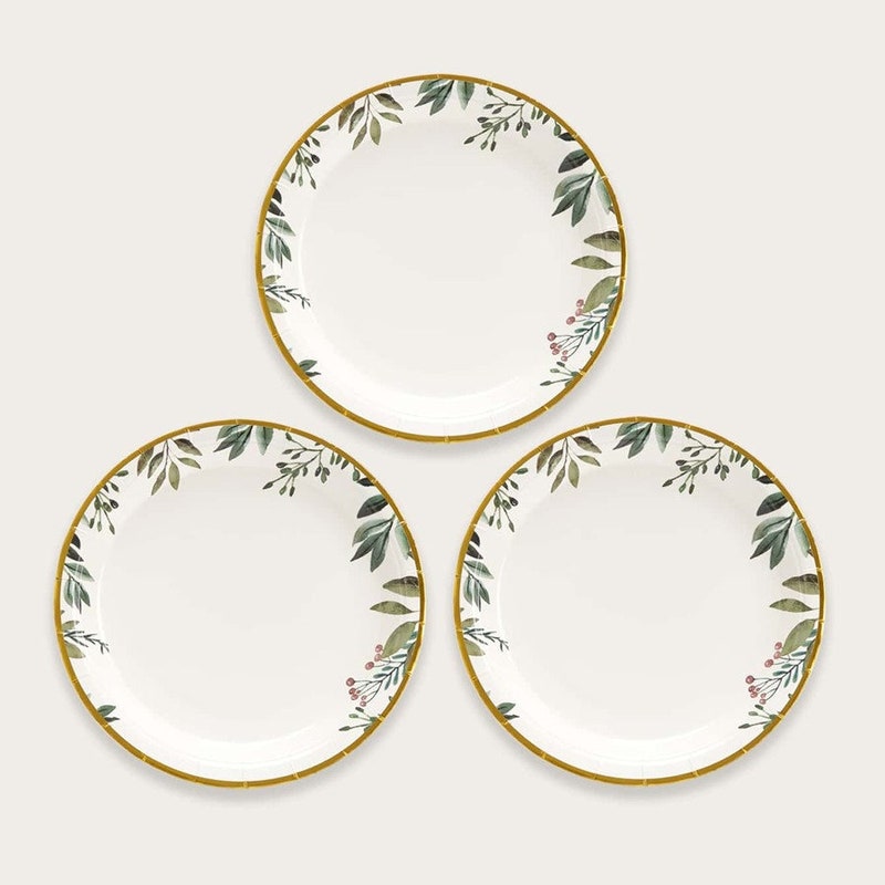 Wedding Plates Disposable Etsy