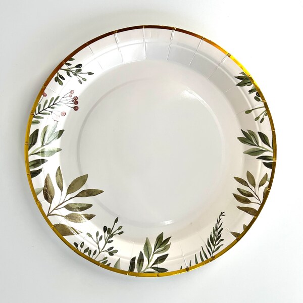 Elegant Paper Plates Etsy