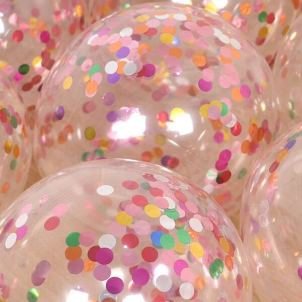 Confetti Balloons Etsy