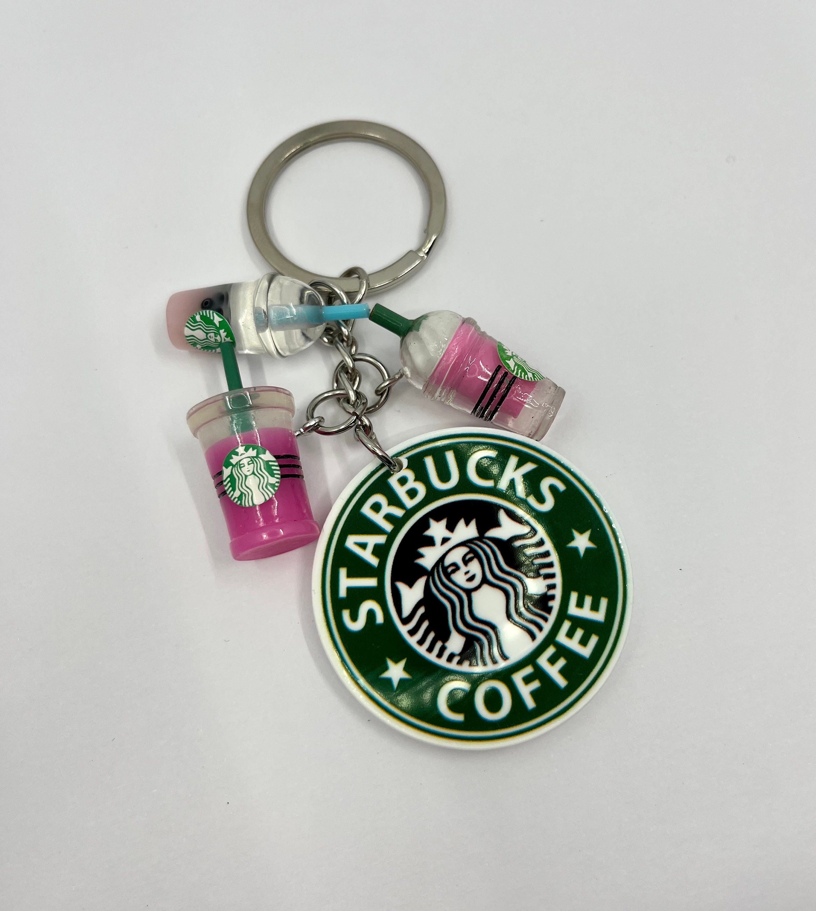 Scent Tree Studio Starbucks Logo Keychain - 2 inch