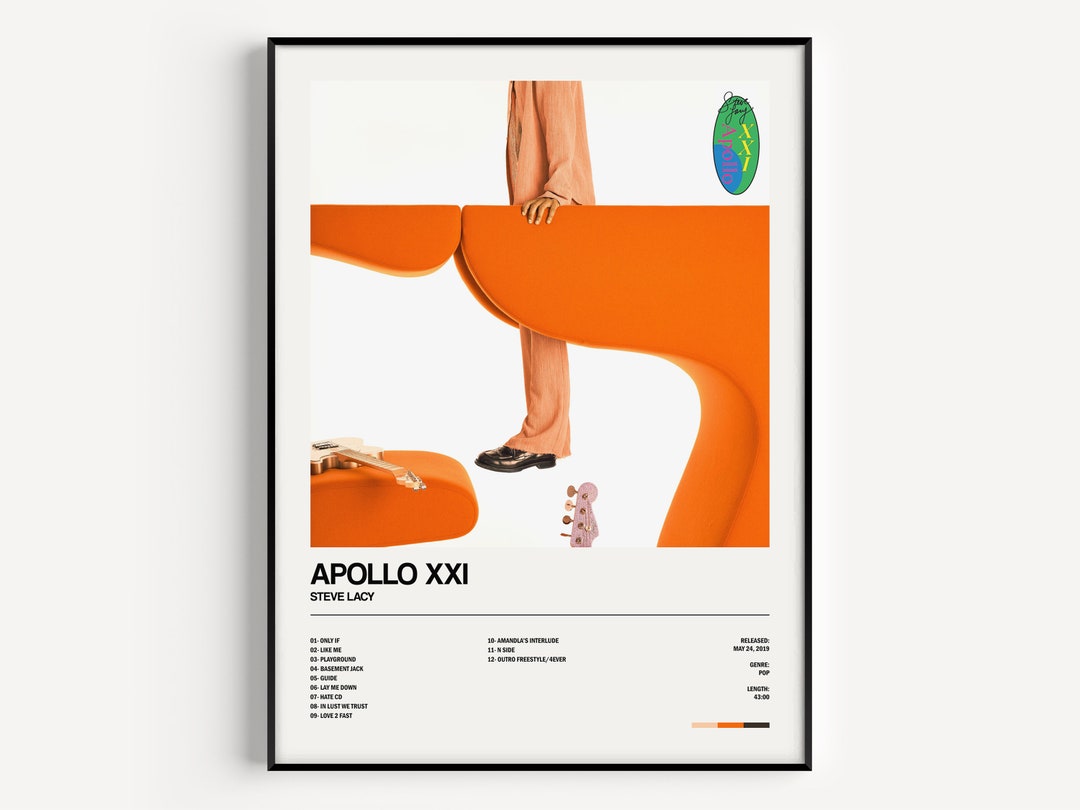 Apollo XXI Steve Lacy Apollo XXI Print Apollo XXI Album Etsy