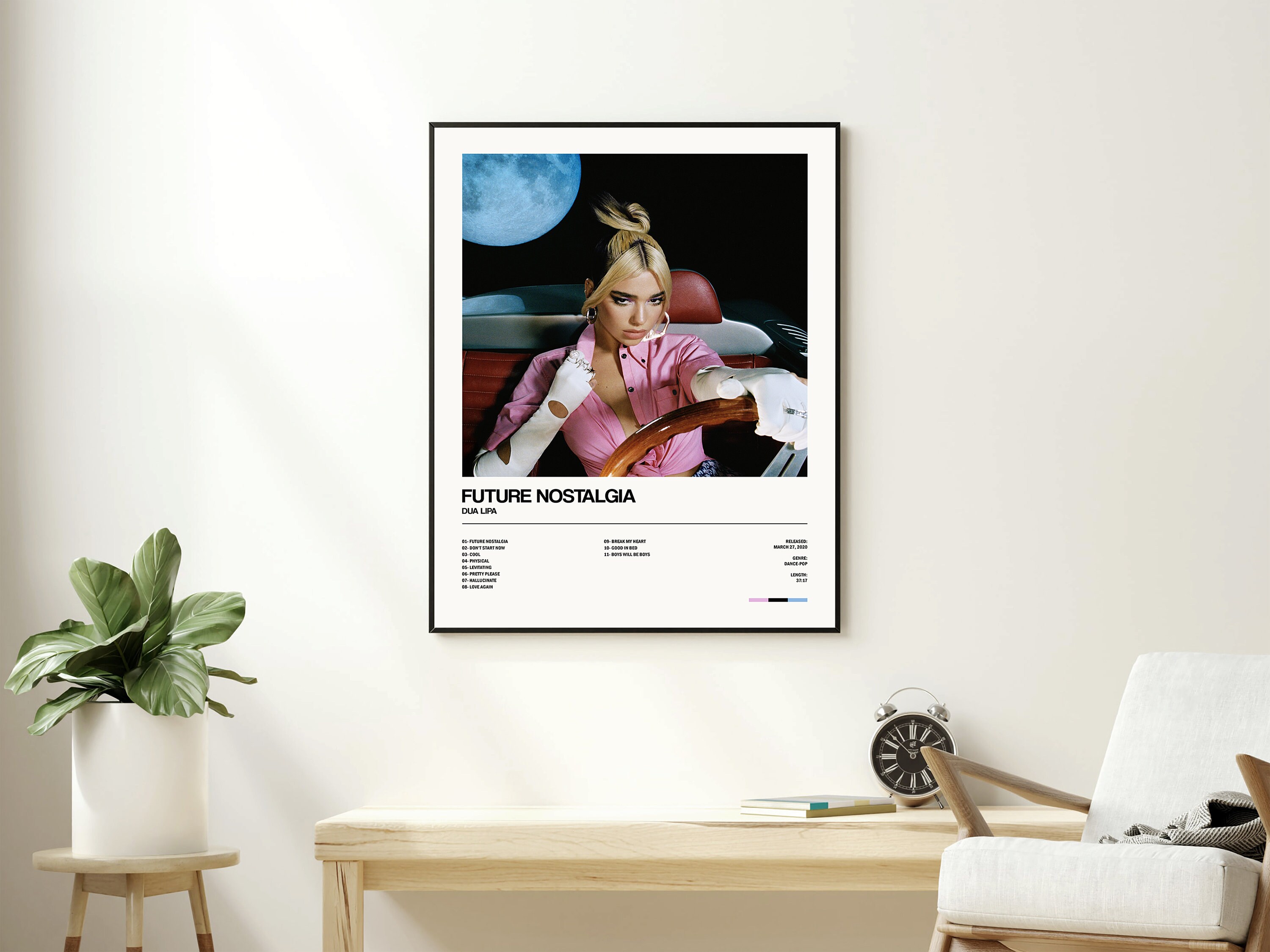 Future Nostalgia Dua Lipa Future Nostalgia Print Future Etsy