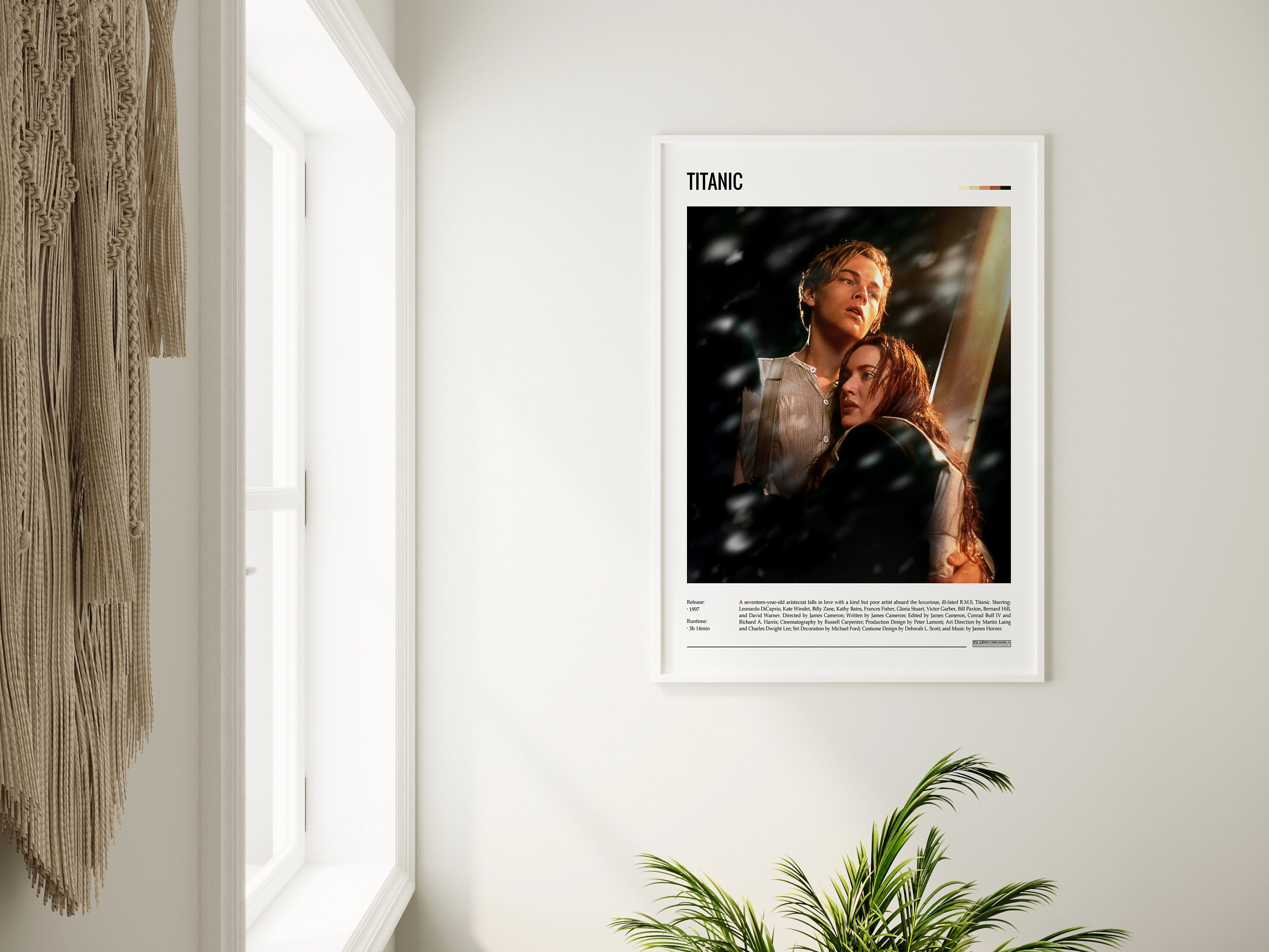 Titanic, Titanic Print, Titanic Minimalist Poster (No Framed) Designed