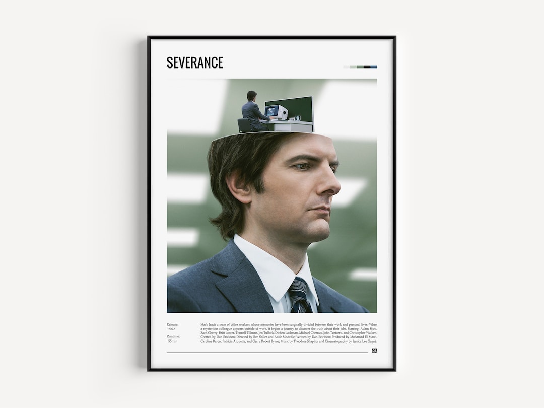 Severance Severance Print Severance Minimalist Poster Etsy