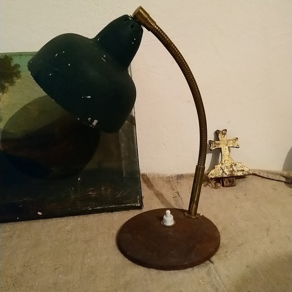 Belle lampe de bureau ancienne années 50