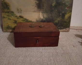 Small old box. Charles