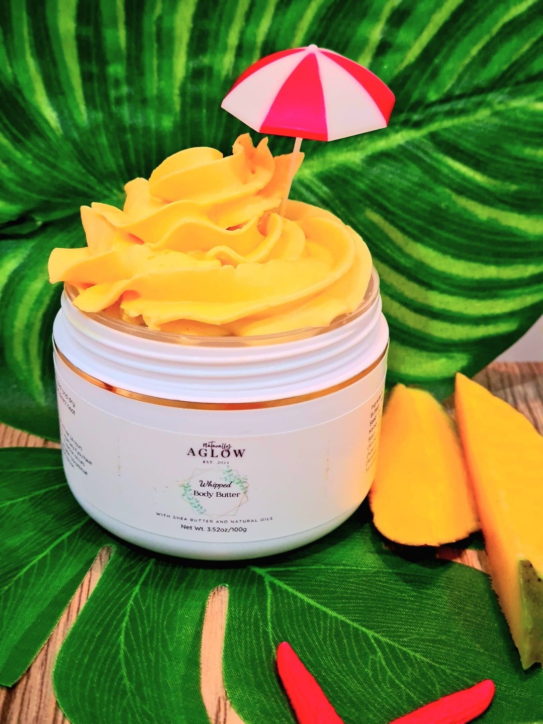 Mango Body Butter for Dry Skin Natural Skincare Gifts for Etsy