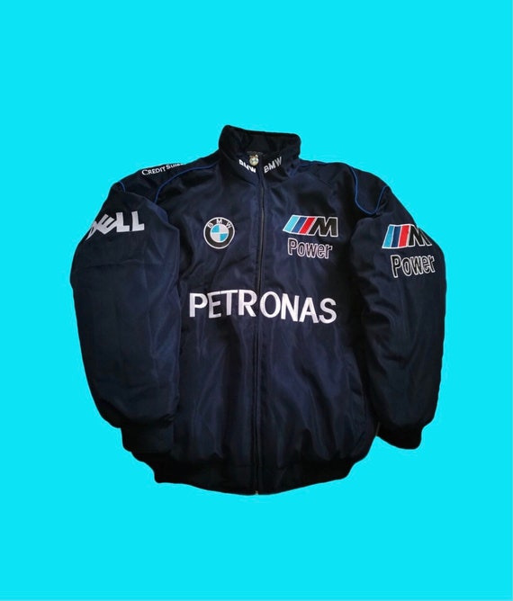 Nascar Jacket Black BMW F1 Vintage 