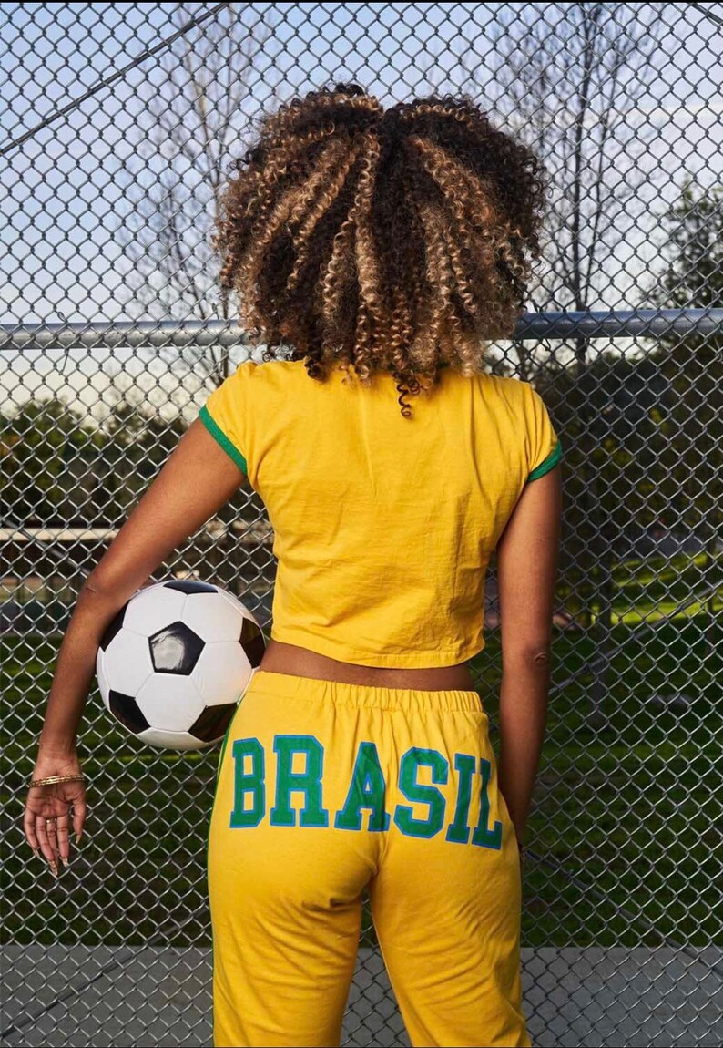 Y2K Brasil Pants Soccer Tracksuit Pants Brazil 2000s Etsy UK