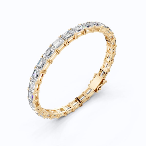 Bague De Fiançailles/Alliance En Or Jaune 14k - Diamant De Laboratoire 0.15ct Ronde - Taille 7.25 - Forever Diamond