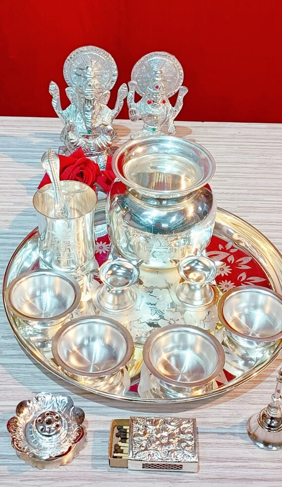 Silver set hotsell for marriage gift