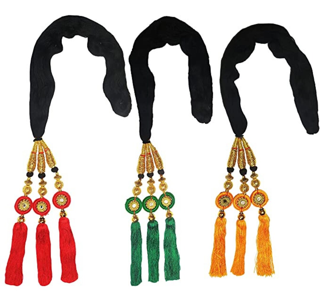 Set of Indian Women Bridal Choti Hair Extensions Wedding Etsy