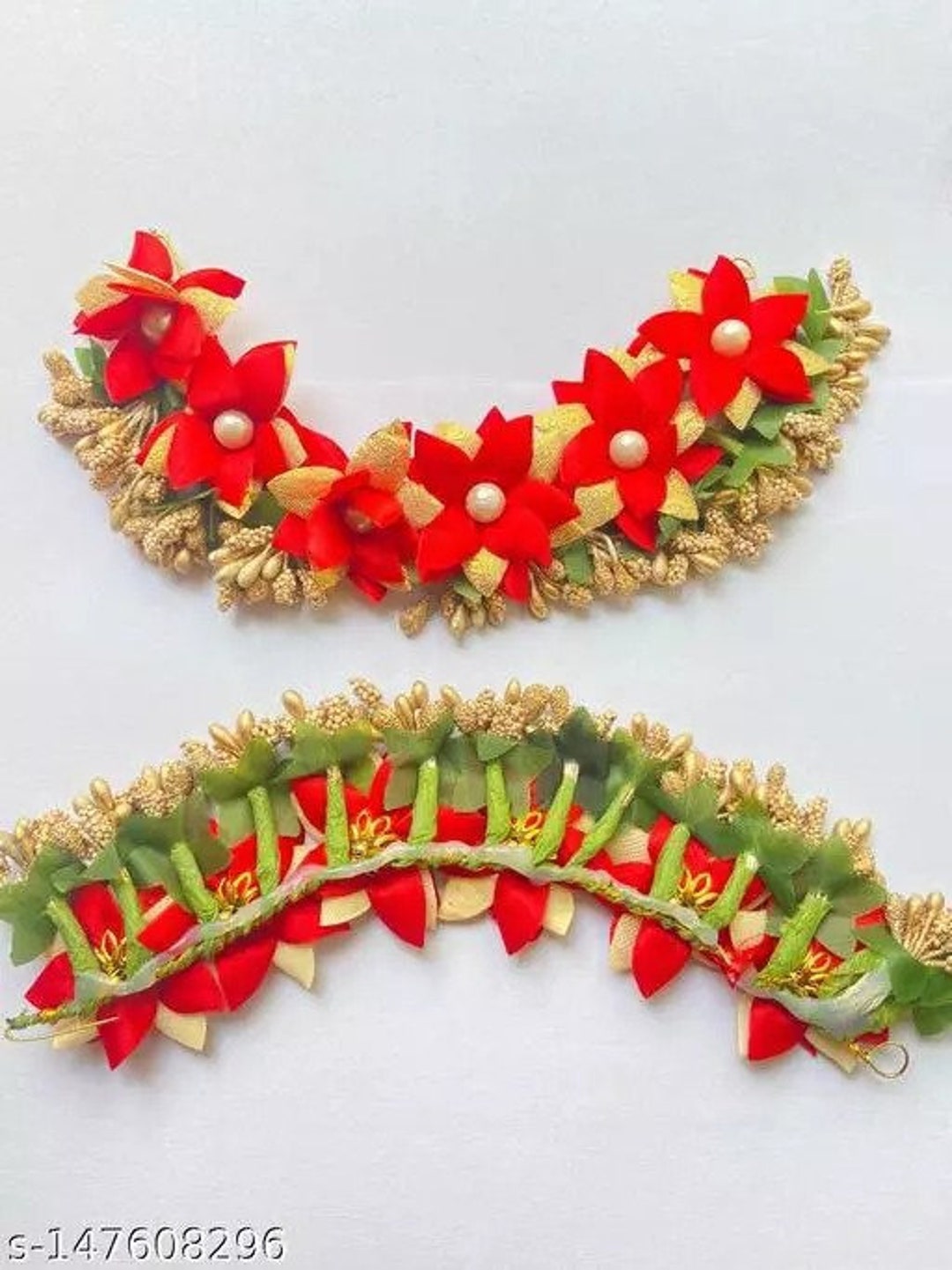 Indian Women Bridal Hair Accessories / Gajra for Bun /hair - Etsy Indian Women Bridal Hair Accessories / Gajra for Bun /hair - Etsy