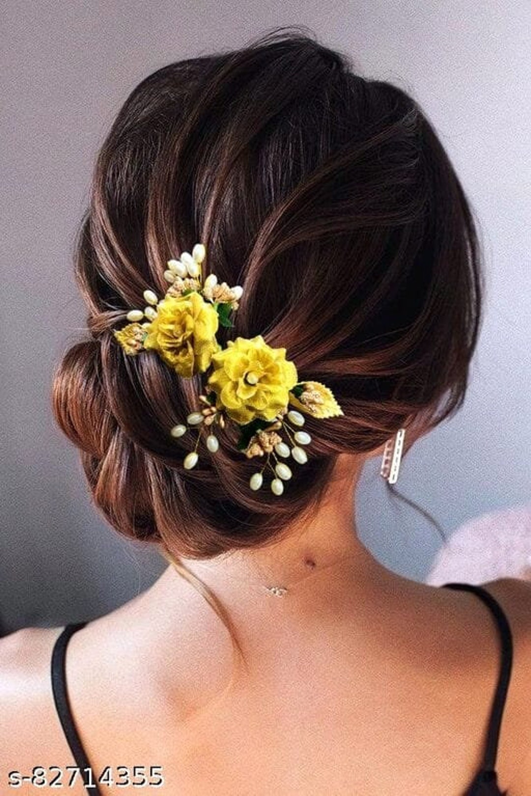 Indian Women Bridal Hair Accessories / Gajra for Bun /hair - Etsy Canada Indian Women Bridal Hair Accessories / Gajra for Bun /hair - Etsy Canada