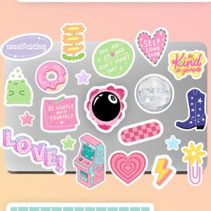 Pastel Aesthetic Korean Letter Stickers, Decoration Alphabet Stickers, Kpop  Deco Stickers for Polco 
