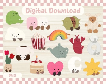 Cute PNG Designs (3) | Digital Designs | PNG Bundle | Personalised Gifts | Instant Digital Download