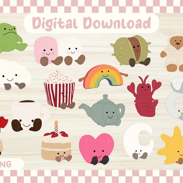 Cute PNG Designs (3) | Digital Designs | PNG Bundle | Personalised Gifts | Instant Digital Download