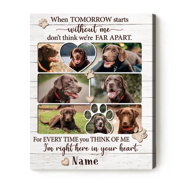 Dog Photo Collage Etsy