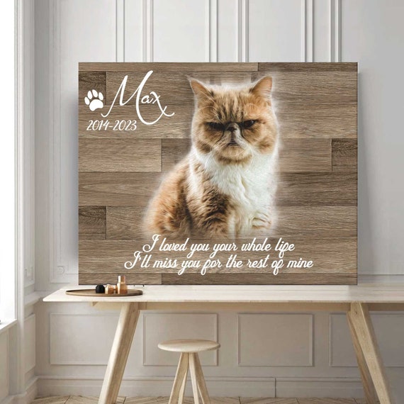Personalized Pet Sympathy Gift, Personalized Pet Memorial, Pet Loss