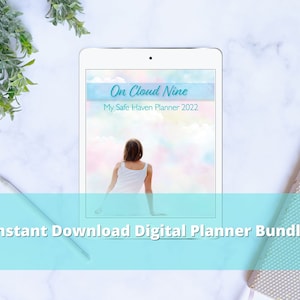 On Cloud Nine Planner *BUNDLE* Digital Editions | Ausfüllbare PDF | Undatiert | Sofort Download