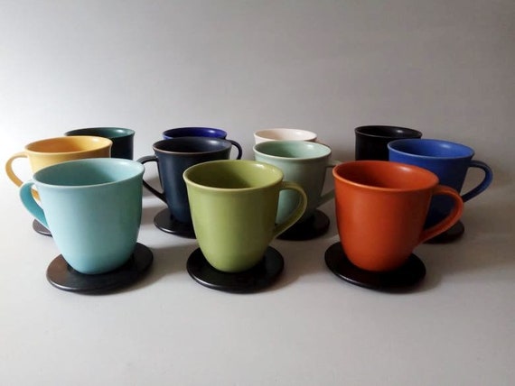 Coffee cup sizes set S M L XL. Different size - small, medium