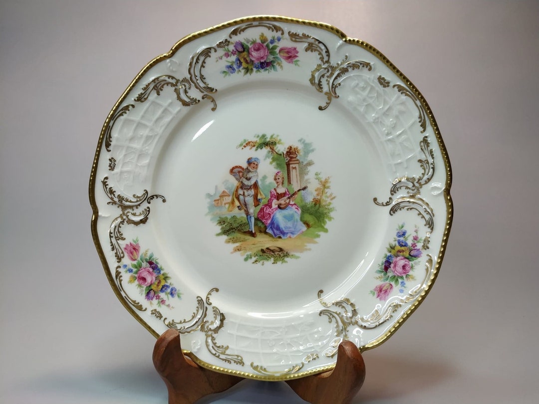 Rare and Unique ROSENTHAL SANSSOUCI d3 1 Plate D20,5 Cm ROSENTHAL Selb