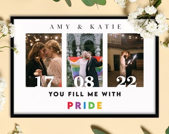 Verjaardag fotocadeau, huwelijksfotocadeaus, gepersonaliseerde cadeaus, unieke huwelijkscadeaus, cadeaus voor haar, huwelijksfoto, Valentijnsdagcadeau, gepersonaliseerde cadeaus