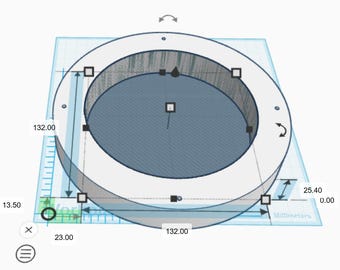 Riser/Spacer 1” for Kicker KM60 6.5" Speakers (Sold as a single Ring/Wedge)