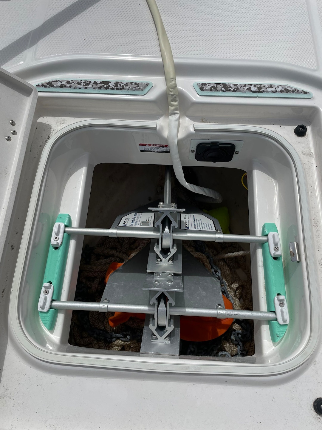 Custom Dual Anchor Mount for Boats Etsy