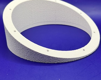 3D Printed Marine Speaker Wedge | Fits JL Audio M3/M6 7.7 | 20 Angle | PETG | White (Custom Colors Available)  (Sold as a single Ring/Wedge)