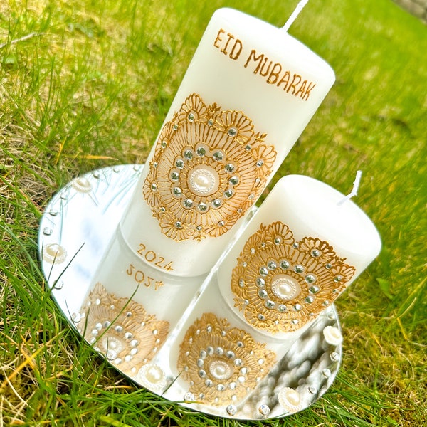 Personalised henna candles: made for Weddings, Mehndi, Eid, gifts and all occasions.