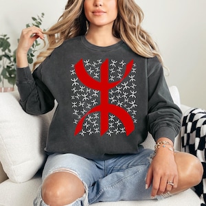 Amazigh Design. Berber Tattoo Sweatshirt. Amazigh Kabyle. Tifinagh Alphabet. Symbols Yaz. Amazigh Berber. Amazigh Sweatshirt. Amazigh Tattoo
