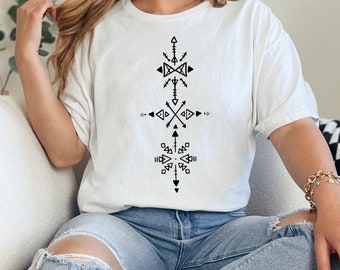 Amazigh Shirt. Kabyle Shirt. Yaz Symbol Shirt. Berber Shirt. Amazigh Design. Amazigh Berber. Amazigh Kabyle, Traditional Shirt. Amazigh Flag