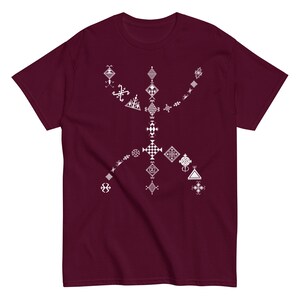 Sweat à Capuche Amazigh Art – Design Kabyle Avec Symbole Z, Culture Berbère, Unisex, Cadeau Idéal Homme/femme