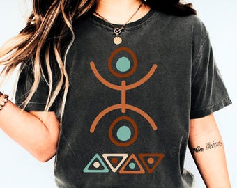 Amazigh Shirt. Kabyle Shirt. Yaz Symbol Shirt. Berber Shirt. Amazigh Design. Amazigh Berber. Amazigh Kabyle, Traditional Shirt. Amazigh Flag