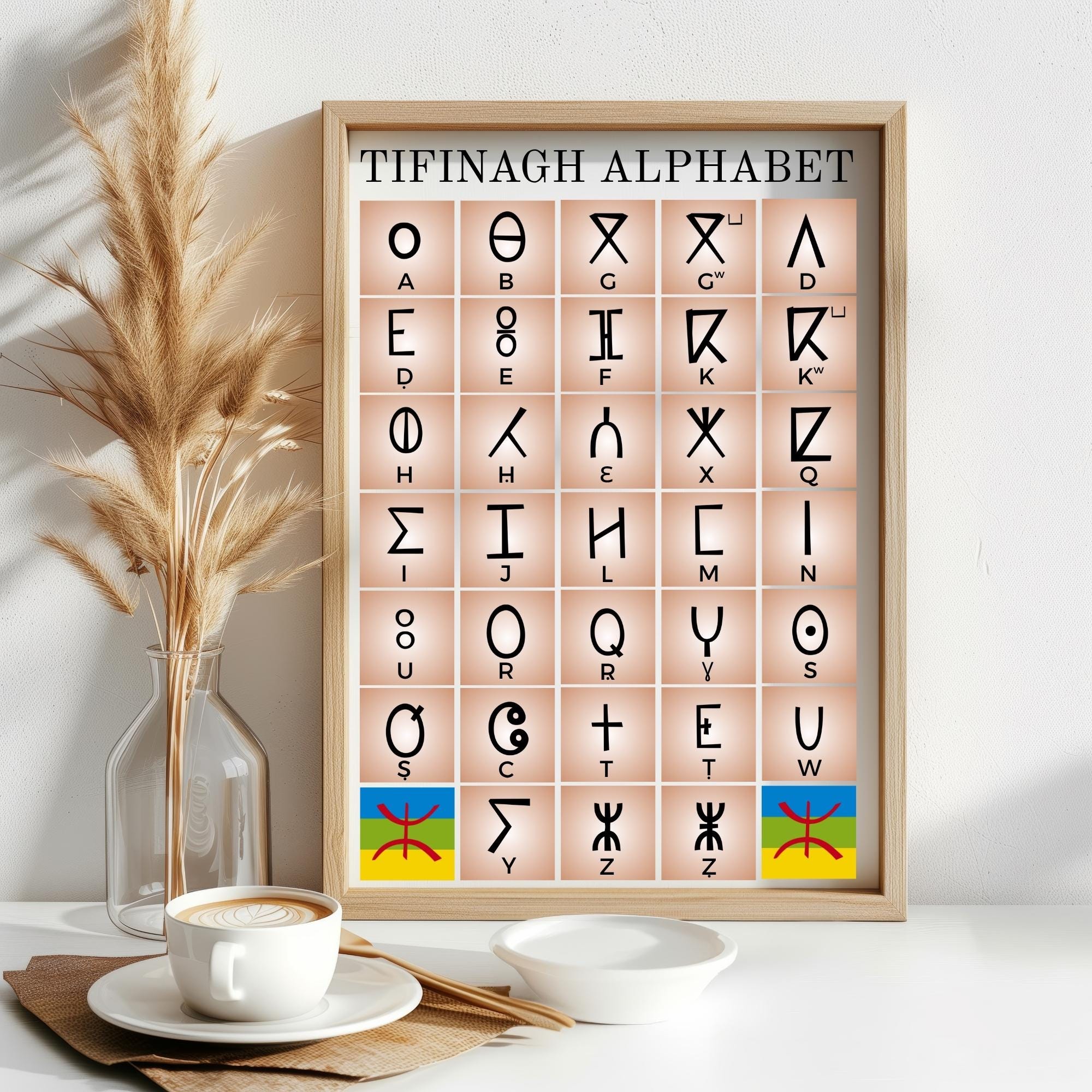 Tifinagh alphabet - Etsy 日本
