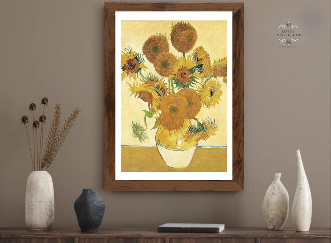 Vincent Van Gogh Starry Night Art Print Wall Decor Van Gogh Etsy