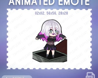 Animated Sable Ward Emote: DBD Hatch Escape - Twitch, Discord, Kick (GIF Digital Download) | Dbd emotes