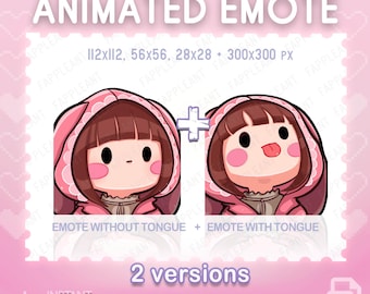 DBD Animated Nod Emote: Feng Min Pink Bunny (Digital Download) | Dbd emotes