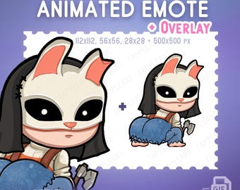 DBD Animated The Huntress Twerk Emote | Twitch Overlay, Alert | Killer Emotes Twitch, Discord | Dbd emotes