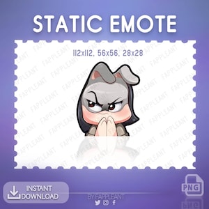 Static Emote The Huntress Killer, DBD emote for Twitch, Discord, Youtube