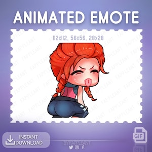DBD Animated Emote Meg Thomas Tbag Dance | Twerk Emoji | Emoji for Twitch, Discord