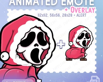 DBD Ghosty Twerk Emote: Christmas Twitch Overlay & Alert (Digital Download) | Dbd emotes