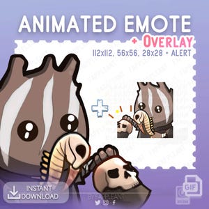 DBD GEANIMEERD Emote The Wraith, Philip Ojomo Wailing Bell-emoji, schattige baby Wraith-emote, Baby Wraith Alert, overlay