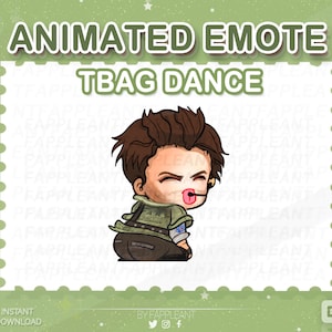 DBD Animated Chris Redfield Tbag Dance Emote: Resident Evil (Digital Download) | Dbd emotes